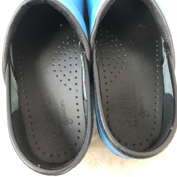 Sanita clogs nursing blue size 37. US 6.5 - Picture 6 of 8